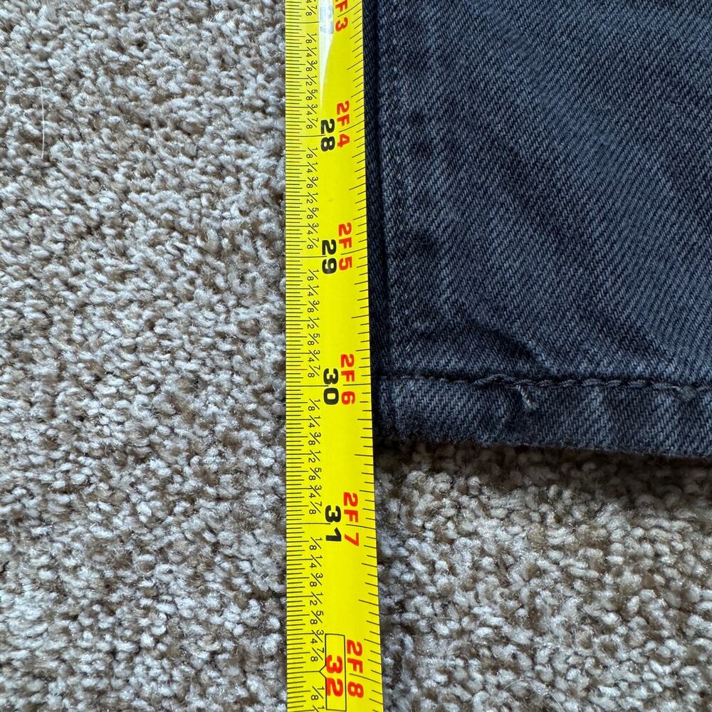 Levi's Cinch Baggy Jeans Grunge Black NWT Size 30x31 Wide Leg Loose Slub - Picture 10 of 12